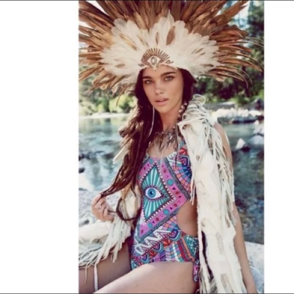 Wildfox Swim One Piece Third Eye Bathing Suit - Picture 5 of 5